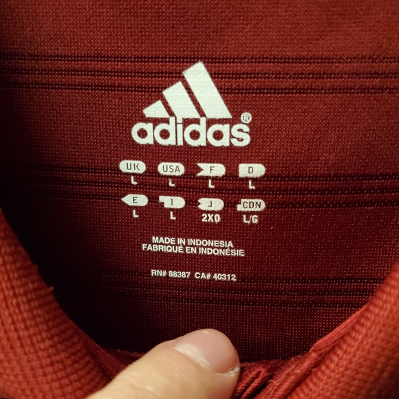 ADIDAS Men's Polo Lot of 2 Large - Picture 3 of 10